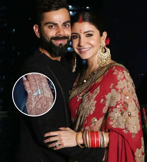 anushka sharma engagement ring